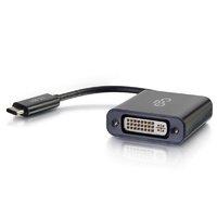 C2G USB-C TO DVI-D Video Adapter Converter - Black