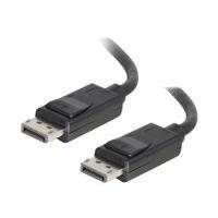 C2G 2M DisplayPort Cable with Latches M/M - Black