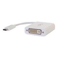 C2G USB-C TO DVI-D Video Adapter Converter - White