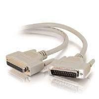 C2G 2m IEEE-1284 DB25 M/F Parallel Printer Extension Cable