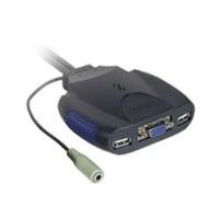 C2G, Trulink 2-Port VGA and USB Micro KVM with Audio
