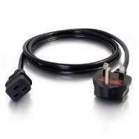 c2g 2m uk 17 awg 250 volt 16 amp power cord bs 1363 to iec 60320 c19