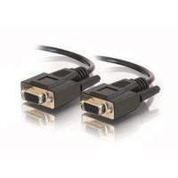 c2g 5m db9 ff cable black