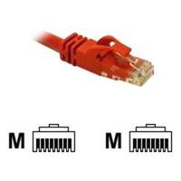 C2G .5m Cat6 550 MHz Snagless Patch Cable - Red