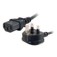 c2g 3m 16 awg universal power cord iec320c13 to bs 1363