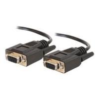 C2G 2m DB9 F/F Cable - Black