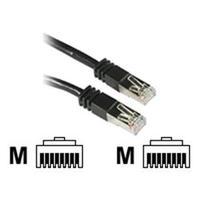 C2G 20m Shielded Cat5E Moulded Patch Cable - Black