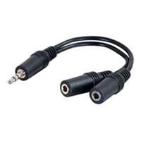 C2G .15m Value Series? One 3.5mm Stereo Male To Two 3.5mm Stereo Female Y-Cable