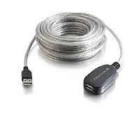 c2g 12m usb 20 aa active extension cable