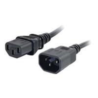 C2G 0.5m 18 AWG Computer Power Extension Cord (IEC320C13 to IEC320C14)