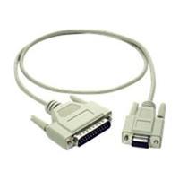 C2G 2m DB9 Female to DB25 Male Modem Cable