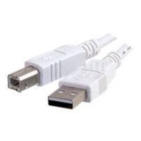 c2g 5m usb 20 ab cable white