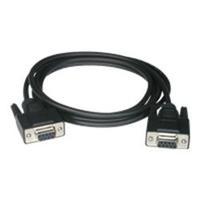 c2g 5m db9 ff null modem cable black