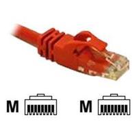 C2G 1.5m Cat6 550 MHz Snagless Crossover Cable - Red