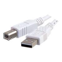 C2G 2m USB 2.0 A/B Cable - White