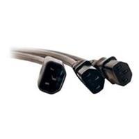 C2G 16 AWG 1-to-2 Power Cord Splitter 1.8m