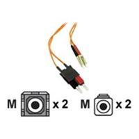 C2G 5m LC/SC LSZH Duplex 50/125 Multimode Fibre Patch Cable - Orange