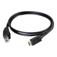 C2G 3m USB 2.0 USB-C to USB-B Cable M/M - Black