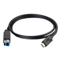 C2G 1m USB 3.0 (USB 3.1 Gen 1) USB-C to USB-B Cable M/M - Black