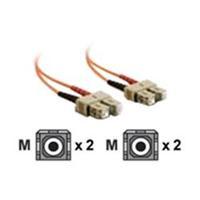 C2G 5m SC/SC LSZH Duplex 50/125 Multimode Fibre Patch Cable - Orange