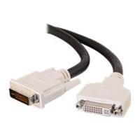 C2G 2m DVI-I M/F Dual Link Digital/Analogue Video Extension Cable