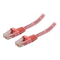 C2G .5m Cat5e Snagless Cable Pink