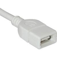 c2g 1m usb a male to a female extension cable white 81570