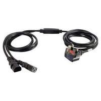 C2g Cbl/3m Bs 1363 To 2x C13 Y-c...