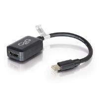 C2g (20cm) Mini Displayport (male) To Hdmi (female) Adaptor Cable (black)