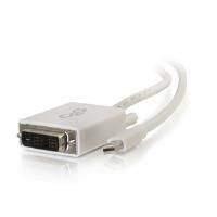 c2g 2m mini displayport male to single link dvi d male adaptor cable w ...