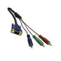 C2G 2m Ultima HD15 to RCA HDTV Component Video Breakout Cable
