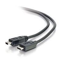 C2G USB 2.0, C - Mini B, 4m - USB cables (C - Mini B, 4m, USB C, Mini-USB B, Male/Male, Straight, Straight, Gold)