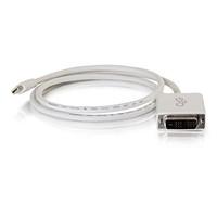 c2g 2m mini displayport male to single link dvi d male adapter cable w ...