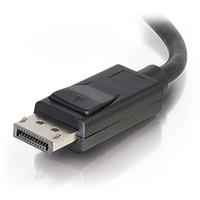 c2g 5m displayport cable with latches mm black