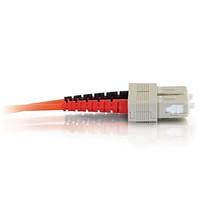 c2g 30m sc sc 50125 om2 duplex multimode pvc fibre optic cable lszh or ...