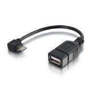 C2g (15cm) Mobile Device Usb Micro-b To Usb Device Otg Adapter Cable