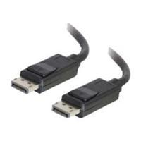 c2g 2m displayport cable with latches mm black
