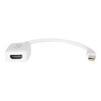 C2G 20cm Mini DisplayPort Male to HDMI Female Adapter Cable - White