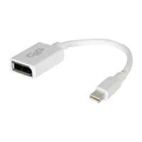 C2G 15cm Mini DisplayPort Male to DisplayPort Female Adapter Cable - White