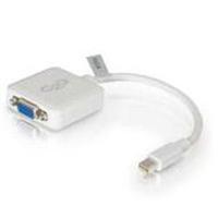 C2G 20cm Mini DisplayPort Male to VGA Female Adapter White