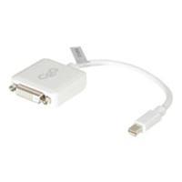 C2G 20cm Mini DisplayPort Male to Single Link DVI-D Female Adapter Cable - White