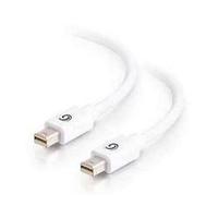 c2g 2m mini displayport extension cable mf white