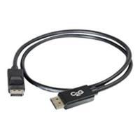 c2g 3m displayport cable with latches mm black