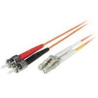 c2g 20m lc st 625125 om1 duplex multimode pvc fibre optic cable lszh o ...