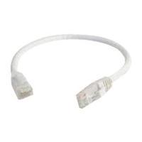 C2G 0.3m Cat5e Booted Unshielded (UTP) Network Patch Cable ? White