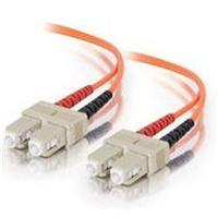 C2G 30m SC-SC 62.5/125 OM1 Duplex Multimode PVC Fibre Optic Cable (LSZH) - Orange