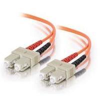 C2G 20m SC-SC 62.5/125 OM1 Duplex Multimode PVC Fibre Optic Cable (LSZH) - Orange