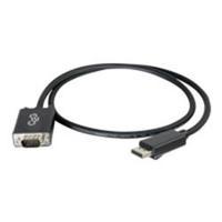 C2G 1m DisplayPort Male to VGA Male Adapter Cable - Black