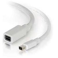 C2G 3m Mini DisplayPort Extension Cable M/F - White