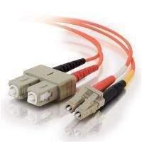 C2G 2m LC/SC Duplex 62.5/125 Multimode Fibre Cable